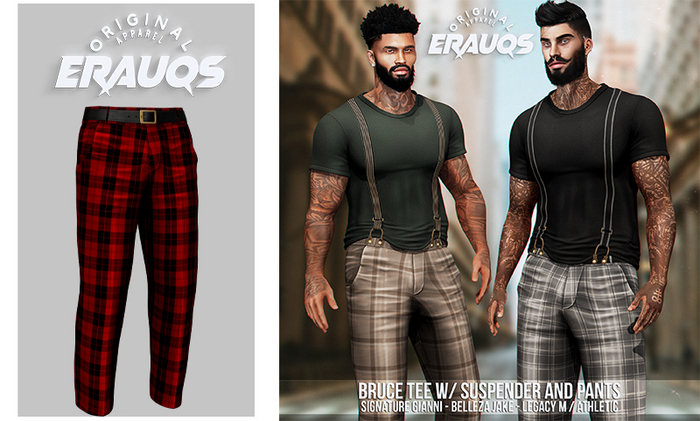 [ ERAUQS ] - Bruce Pants - 06