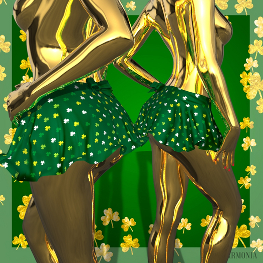 Clover St Patricks Skirt