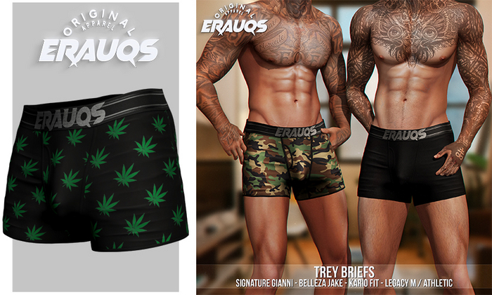 [ ERAUQS ] - Trey Briefs - 15