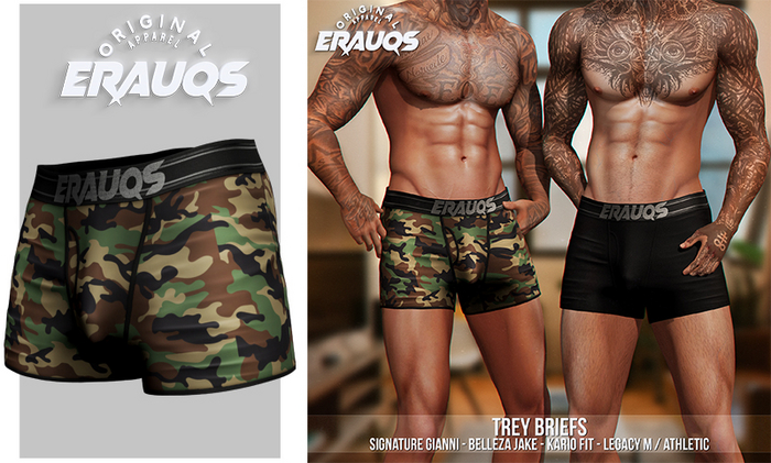 [ ERAUQS ] - Trey Briefs - 21