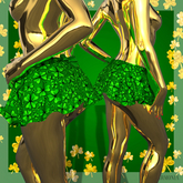 Green St Patricks Skirt