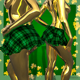 Tartan St Patricks Skirt