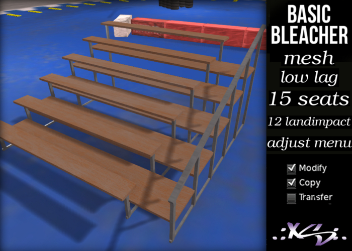 .:XS:.Bleacher (15 seats)