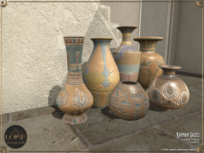 LORE Egyptian Vases Fatpack