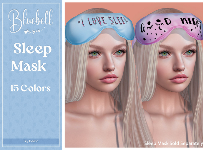 BLUEBELL Sleep Mask Fatpack