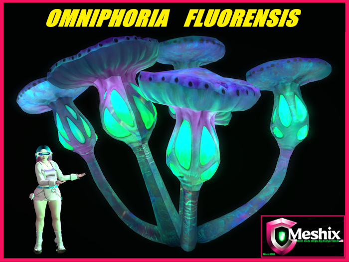 Omniphoria  Fluorensis alien mushroom 