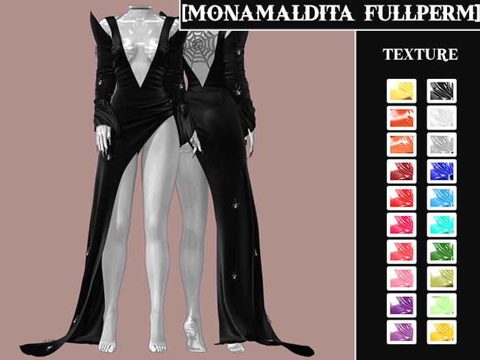 #96 - MONAMALDITA - Texture Silk - Dress