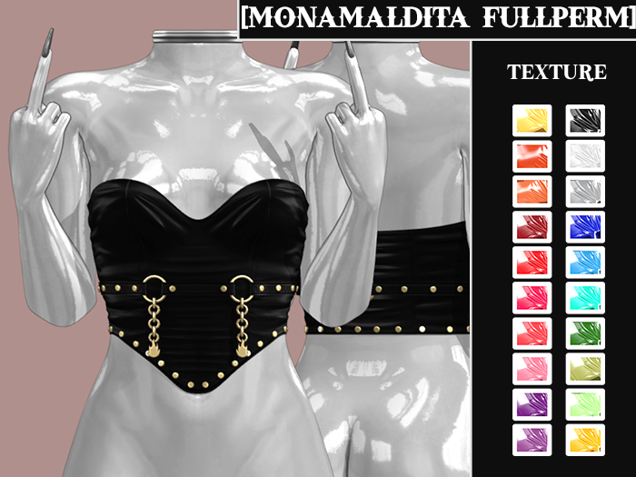 #92 - MONAMALDITA - Texture Silk - Top