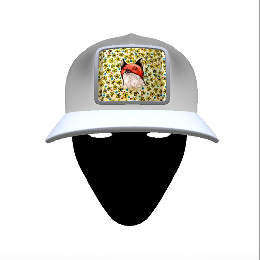 Foxy Ball Cap white