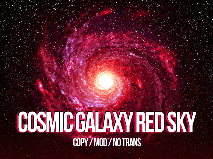Cosmic galaxy red sky EEP