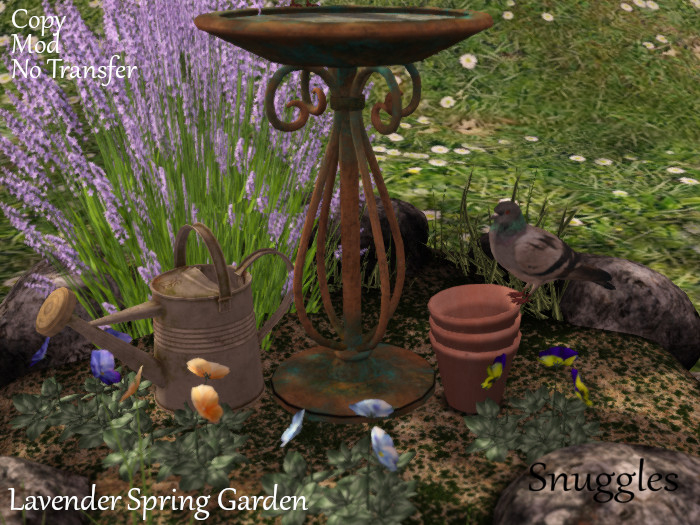 Lavender Spring Garden By Snuggles 