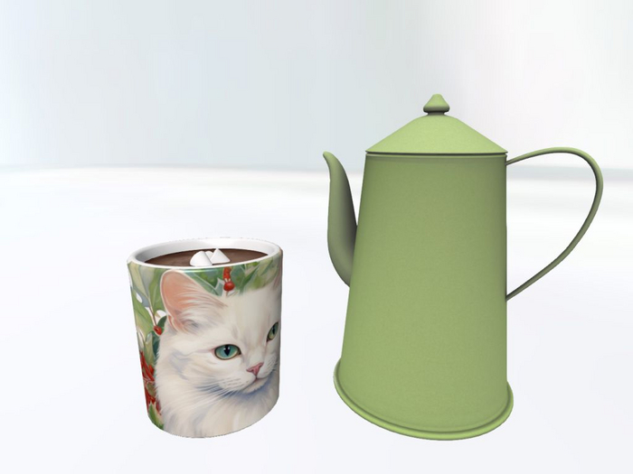 Hot Chocolate Pot (10 Mugs)  Mystory Compatible