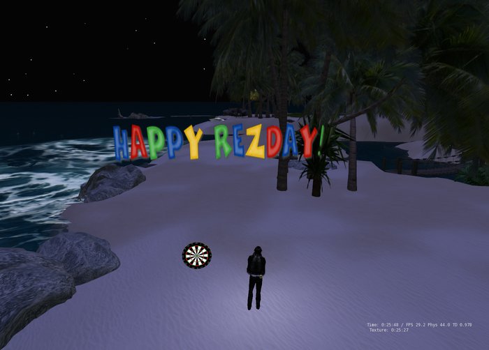 Happy REZDAY Sign