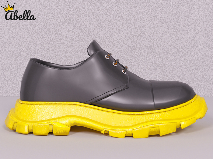 Full Perm Men's Lace-Up Shoes