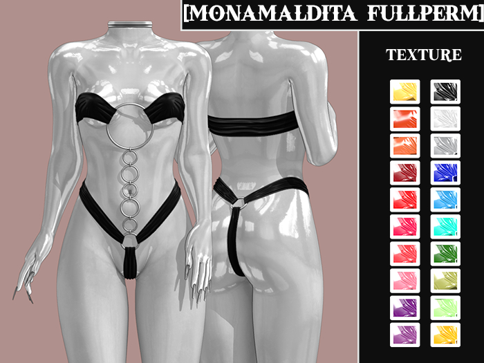 #89 - MONAMALDITA - Texture Silk - Bodysuit