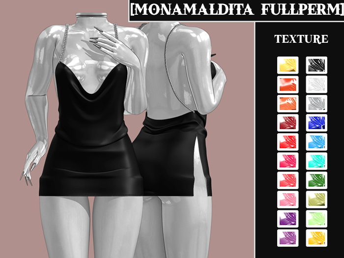 #88 - MONAMALDITA - Texture Silk - Dress