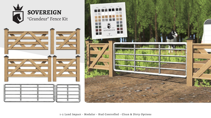 Sovereign - Grandeur Fence Kit