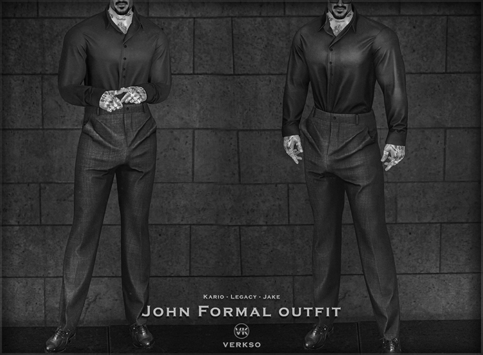 // Verkso // - John Formal Outfit (DEMO)