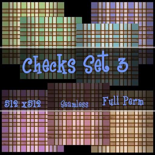 Checks Set 3 (boxed) 50% off