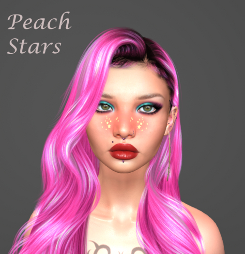Blush peach and stars