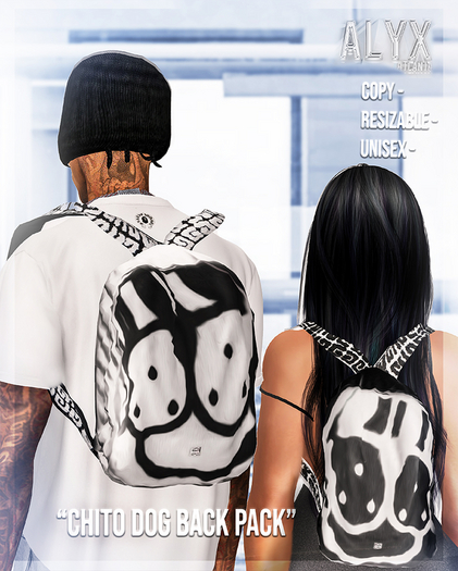 ALYX. Chito Dog Back Pack (Fat-Pack)