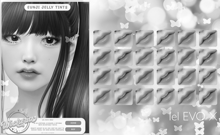 { wistaria } // DEMO ~ Eunji Jelly Tints ~ Evo X
