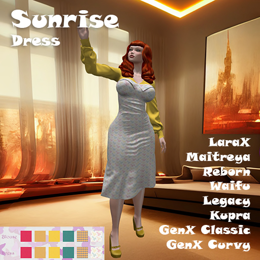 Sunrise Dress BOXED