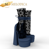 Navy Black Shoes