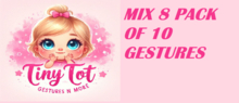 TTV GESTURE 10 PACK MIX 8