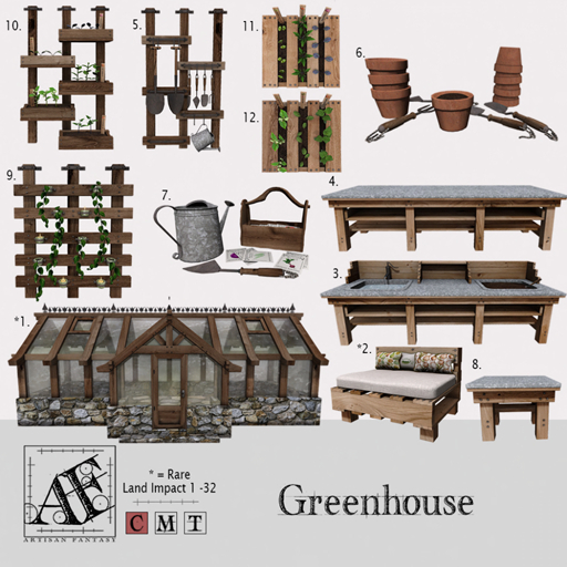 *AF* Greenhouse 08 - Side Table