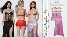 Dress Sloane Pink - LaraX, PetiteX, Legacy, Nerido, Reborn, Reborn Juicy - FashionNatic