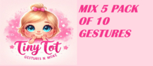 TTV GESTURE 10 PACK MIX 5