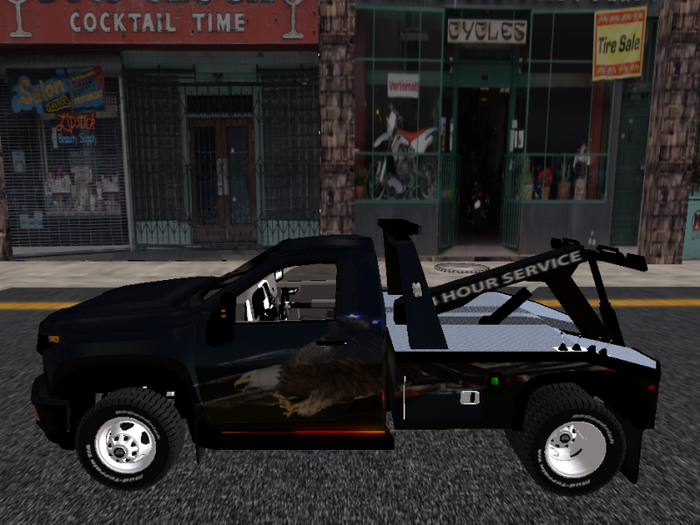 23 Chev SIlv 3500 Wrecker [Boxed]