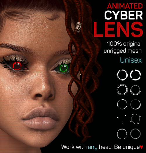 {Amazing} Cyber EYES (LENS) animated