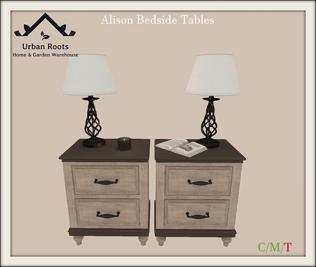 UR Alison Bed Side Tables 