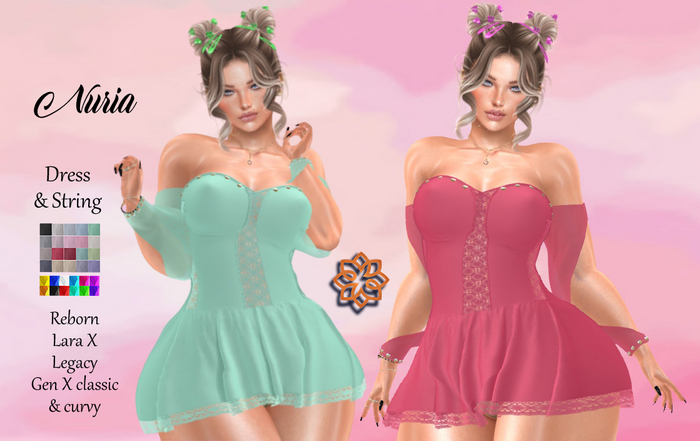 ::FOR YOU:: NURIA DRESS FTP