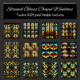 *Wallflowers* Stained Glass Chapel Windows