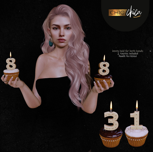 :::ChicChica:::: Cupcakes with candles