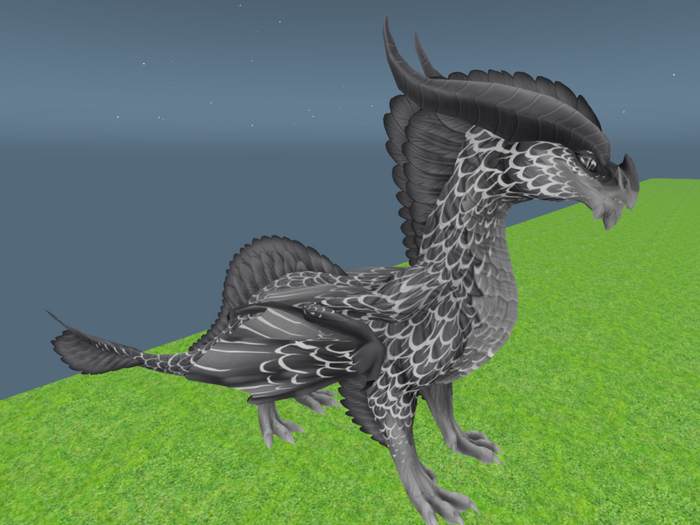 Mystical Creatures Dragons : Iakuss Ukeinth Lacing Lace Dragoness