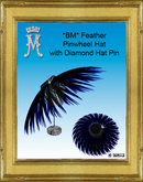 *BM* Feather Pinwheel Hat