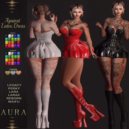 [Aura Design] Against Latex Dress/FATPACK