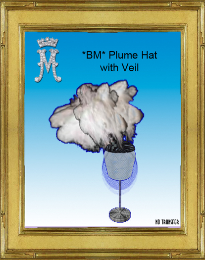 *BM* Plume Hat