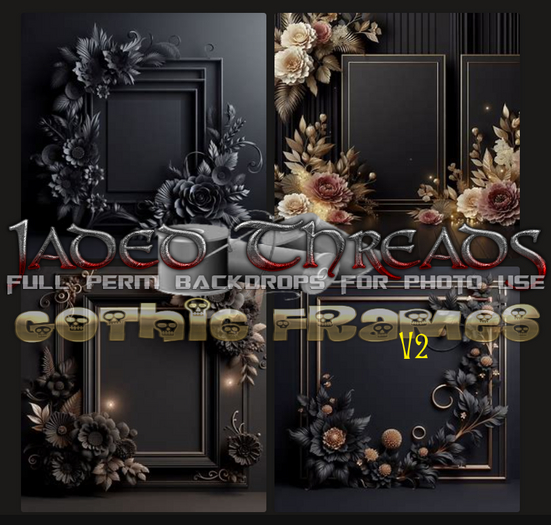 (JT)  Gothic Frames V2 Add