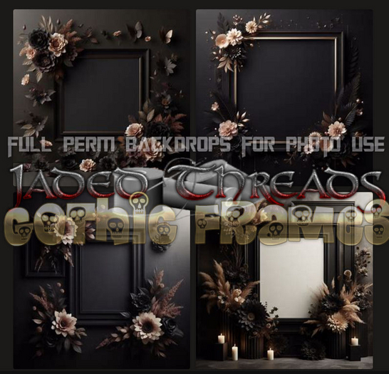 (JT)  Gothic Frames V1 Add