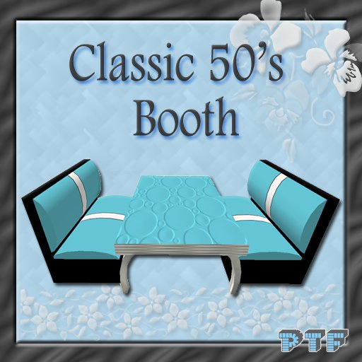 50's Blue Booth