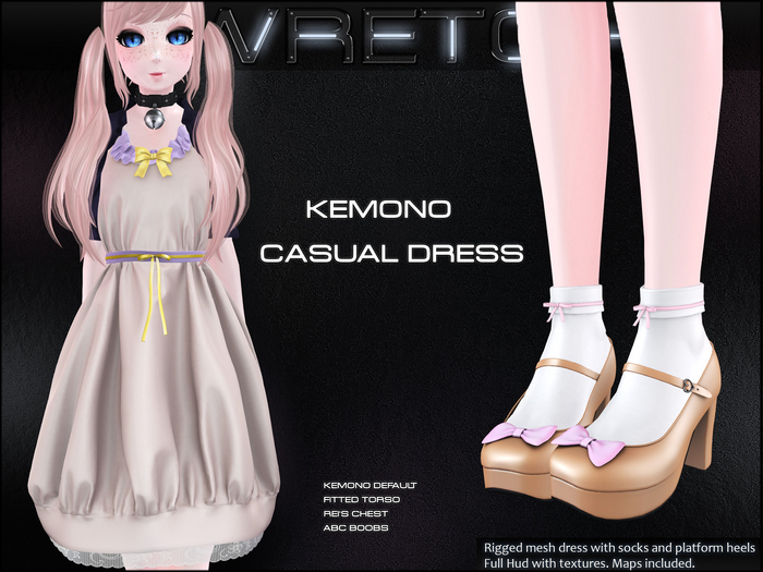 :: Wretch :: Kemono Casual Dress