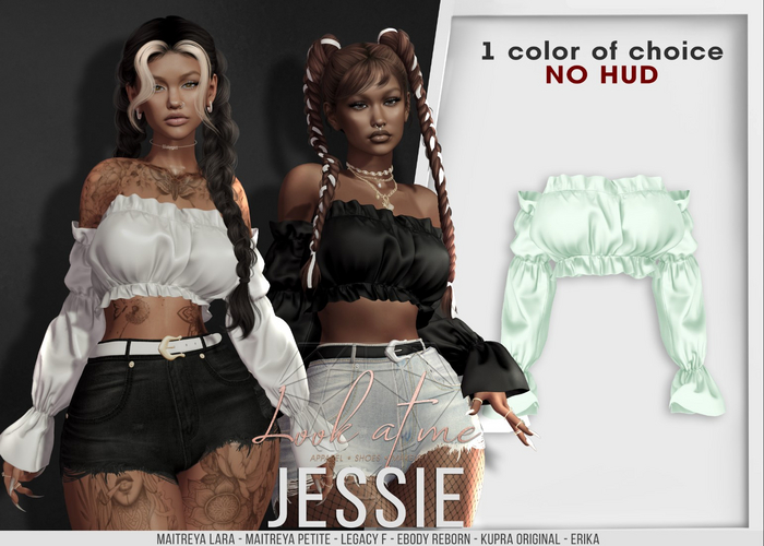 Look At Me. Jessie : Top - Mint