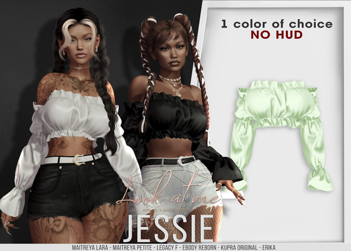 Look At Me. Jessie : Top - Spearmint