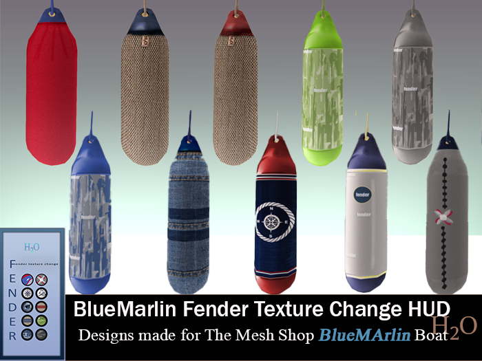W:B:P:Blue Marlin Fender Texture Applier BOX