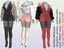 adorsy - Dorothea Romper Fatpack - LaraX/Legacy/PetiteX/Reborn